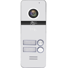 Вызывная панель видеодомофона Fox FX-CP80 (Серебро) 2КН