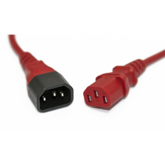 Hyperline PWC-IEC13-IEC14-5.0-RD