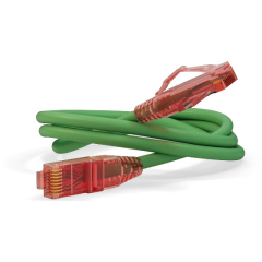 Hyperline PC-LPM-UTP-RJ45-RJ45-C5e-0.3M-LSZH-GN