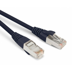 Hyperline PC-LPM-STP-RJ45-RJ45-C5e-1M-LSZH-BK