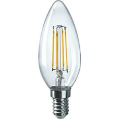 Лампа светодиодная Лампа 80 893 OLL-F-C35-08-230-4K-E14 ОНЛАЙТ 80893