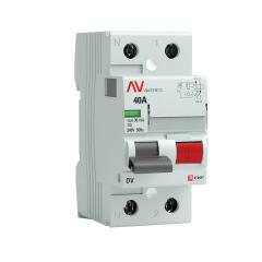 Устройство защитного отключения (УЗО) Выключатель дифференциального тока (УЗО) 2п 40А 30мА тип AC DV AVERES EKF rccb-2-40-30-ac-av