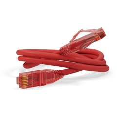 Hyperline PC-LPM-UTP-RJ45-RJ45-C5e-0.3M-LSZH-RD