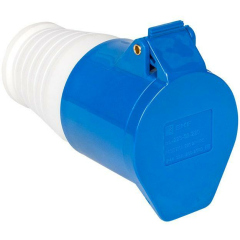 Розетка стандарта СЕЕ кабельная Розетка кабельная 32А 220В 2P+E IP44 (223) EKF ps-223-32-220
