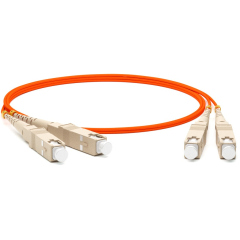 Патч-корды оптические Hyperline FC-D2-62-SC/PR-SC/PR-H-3M-LSZH-OR