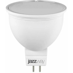 Лампа светодиодная PLED-DIM JCDR 7Вт 3000К тепл. бел. GU5.3 540лм 220-240В диммир. JazzWay 1035400