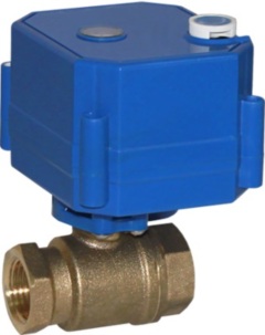 Система управления водоснабжением AquaBast СКАТ Шаровый кран 1" с электроприводом (168)