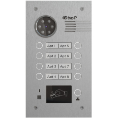 Вызывные панели IP-домофона BAS-IP BA-08BD Silver