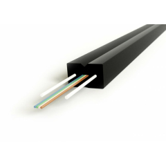 Оптоволоконный кабель Hyperline FO-FTTH-IN-9S-4-LSZH-BK