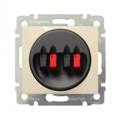 Розетки антенные, информационные, коммуникационные Legrand DIY Valena Крем Аудиорозетка 2-ая (695621)