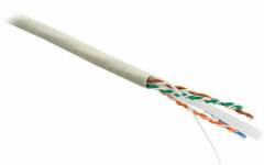Hyperline UUTP4-C6-S23-IN-LSZH-GY-305 (UTP4-C6-SOLID-LSZH-GY-305) (305 м)