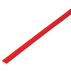 Трубка термоусадочная Трубка термоусаживаемая ТУТ 20,0/10,0мм, красная, упаковка 10 шт. по 1м, PROconnect (55-2004)