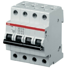 ABB SH204L Автоматический выключатель 4P 25А (C) 4,5kA (2CDS244001R0254)