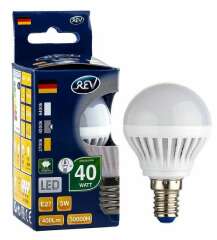 Лампа светодиодная Лампа светодиодная LED-G45-E27-5Вт-4000K 5Вт шар 4000К нейтр. бел. E27 375лм 180-240В REV 32263 4