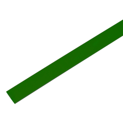 Трубка термоусадочная Трубка термоусаживаемая ТУТ 12,0/6,0мм, зеленая, упаковка 50 шт. по 1м, PROconnect