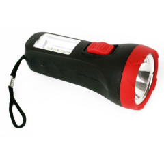 Фонарь карманный, ручной электрический Фонарь LED16014 1 + 4SMD LED 2 реж. 1XR6 пласт блист-пакет Ultraflash 14253