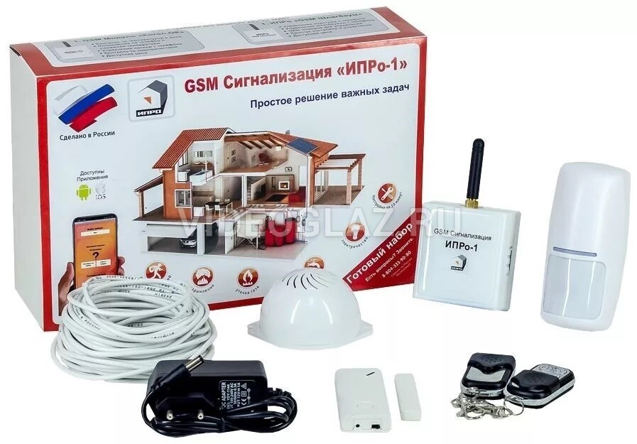 Проводная GSM сигнализация