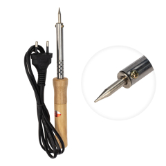 Паяльник с деревянной ручкой, серия WOOD, 65Вт, 230В, блистер PROconnect (12-0176-4)
