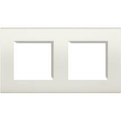 Рамка 2-м LivingLight прямоугол. бел. Leg BTC LNA4802M2BI