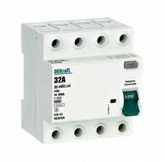 Устройство защитного отключения (УЗО) Выключатель дифференциального тока 4P 32А 30мА тип AC 6кА УЗО-03 SchE 14234DEK