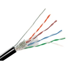 Кабели Ethernet Optimus FTP-5e 4x2x0.51 Cu (outdoor) С ТРОСОМ 305м