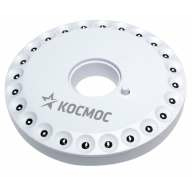 Фонарь карманный, ручной электрический Фонарь LED 3031 (24хLED 4хAA) диск. кемпинг Космос KOC3031LED
