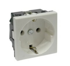 Legrand Mosaic Розетка с/з 2М (077210)