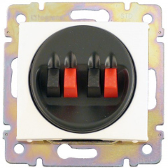 Розетки антенные, информационные, коммуникационные Legrand DIY Valena Бел Аудиорозетка 2-ая (694283)