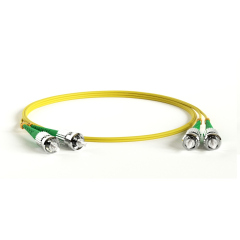Патч-корды оптические Hyperline FC-D2-9-ST/AR-ST/AR-H-5M-LSZH-YL